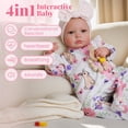 thumbnail image 3 of Muñeca Reborn BABESIDE de 51 cm de Vinilo Suave Realista, 3 of 8