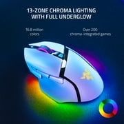 Razer Basilisk V3 Pro Wireless Gaming Mouse, 2.4Ghz Bluetooth, White