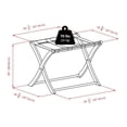 thumbnail image 5 of Winsome Scarlett Luggage Rack, Espresso Finish, 5 of 6