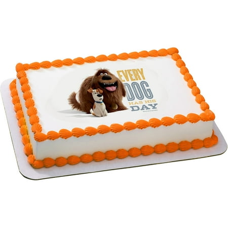 Secret Life Of Pets Cake Topper Secret Life Of Pets Cake Topper