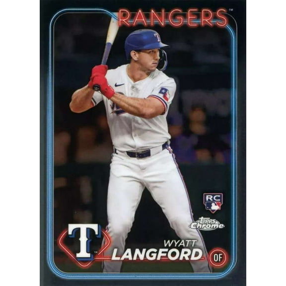 MLB 2024 Topps Chrome Baseball     Wyatt Langford #122 (Rookie)