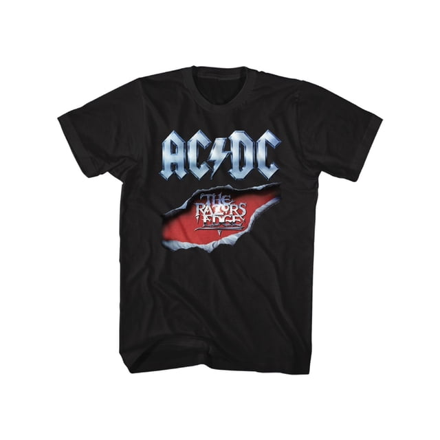 AC/DC Hard Rock Band Music Group The Razor's Edge Album Adult T-Shirt Tee 3XT