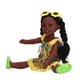 thumbnail image 5 of Muñeca de niña negra muñeca de niña realista de vinilo para niños de 15 pulgadas con gafas de vestir regalo de cumpleaños juguete para juego de imitación ANGGREK  Otros, 5 of 8