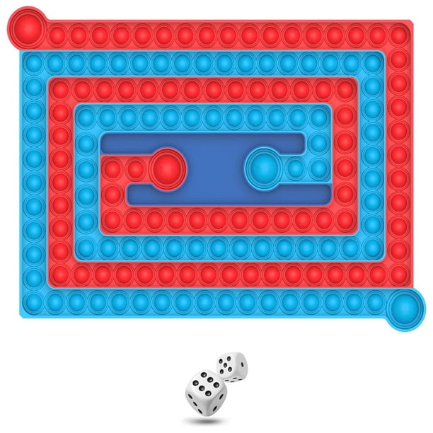 Tablero De Ajedrez De Burbujas De Gran Tamaño, Rompecabezas Para Aliviar El Estrés, Juguete Para Autismo, Necesita Regalos Sensoriales Para Juegos Antiestrés Inevent AP005950-00