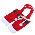 thumbnail image 2 of 6 piezas Navidad Santa Claus pantalones cubiertos bolsas cubiertas Navidad vajilla decoración Tmvgtek Oficina Multiescena Multifunción, 2 of 6