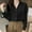 Black, variant on Sakmal Tops for Women Black Button Down Dressy Casual Shirts Solid Collared Long Sleeve Shirts for Women