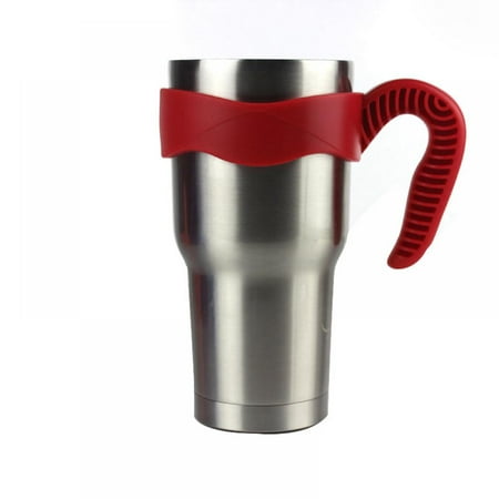 

EleaEleanor 1PC PP Non-Slip Handle for Yeti Tumbler Water bottle liquid Cup Purple 20oz