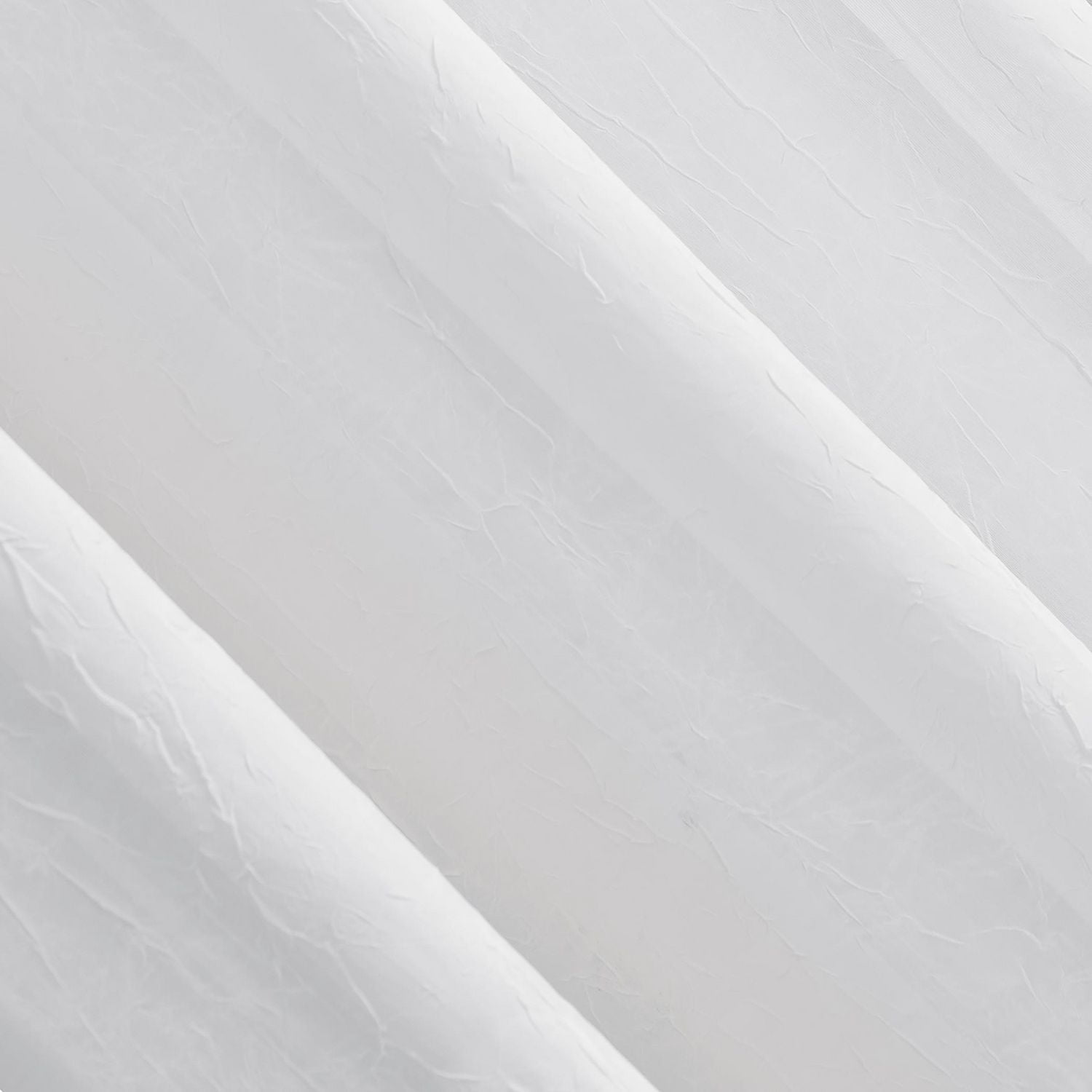 Mainstays Crushed Voile Window Curtains Panel Pair, Sheer crushed voile