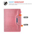 thumbnail image 2 of Dteck for iPad Air 11 Inch (M2) Case 2024, Front Pocket PU Leather Folio Cover with Auto Sleep/Wake for iPad Air 11 2024 / iPad Pro 11 Inch (2022/2021/2020/2018), Rosegold, 2 of 6