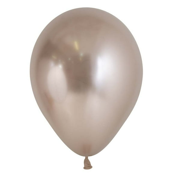5 inch Sempertex Reflex Champagne Latex Balloons (100 Pack) - Party Supplies Decorations
