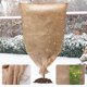 thumbnail image 4 of 4PCS Winter Burlap Plant Cover Bag with Drawstring ,Cold Freeze Protection Cover Bags Tree Freeze Blanket for Outdoor, 4 of 5