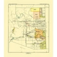 thumbnail image 2 of Hoen 15x17 White Modern Wood Framed Museum Art Print Titled - Arizona - Hoen 1896, 2 of 4