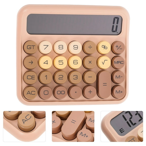 Raindrops  Backlit Calculator with Light up Keys Professional Basic Child