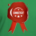 thumbnail image 3 of CafePress - A Product Of Connecticut T Shirt - Women's V-Neck Dark T-Shirt, 3 of 4