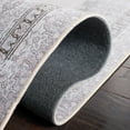 thumbnail image 6 of SAFAVIEH Tucson Toby Traditional Machine Washable Area Rug, 6' x 6' Round, Beige/Light Green, 6 of 9