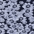 thumbnail image 1 of Ahgly Company Machine Washable Indoor Square Transitional Midnight Blue Area Rugs, 7' Square, 1 of 7