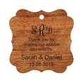 thumbnail image 1 of Darling Souvenir Thank You For Sharing Our Special Day Custom Monogram Initials Hang Tags Personalized Wedding Favor Gift Tags-Rustic Wood-50 Tags, 1 of 1