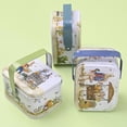 thumbnail image 2 of Easter Christmas Empty Candy Cookie Gift Storage Container Holiday Decorative Box Food Biscuit with Lid Tinplate Storage Box Metal Canister Home Kitchen Box for Candy Gift,Sugar Container, 2 of 5