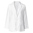 thumbnail image 3 of LYXSSBYX Women Long Sleeve Shacket Jacket Hot Sale Clearance Women Autumn Winter Long Sleeve Office Coat Cardigans Suit Long Jacket, 3 of 7