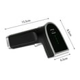 thumbnail image 2 of Scanner Wireless QR 2D Barcode Scanner with Cradle Handheld USB Wired Bar Code Reader Support Paper and Screen Compatible with   Mac Manual/ Continuous/, 2 of 6
