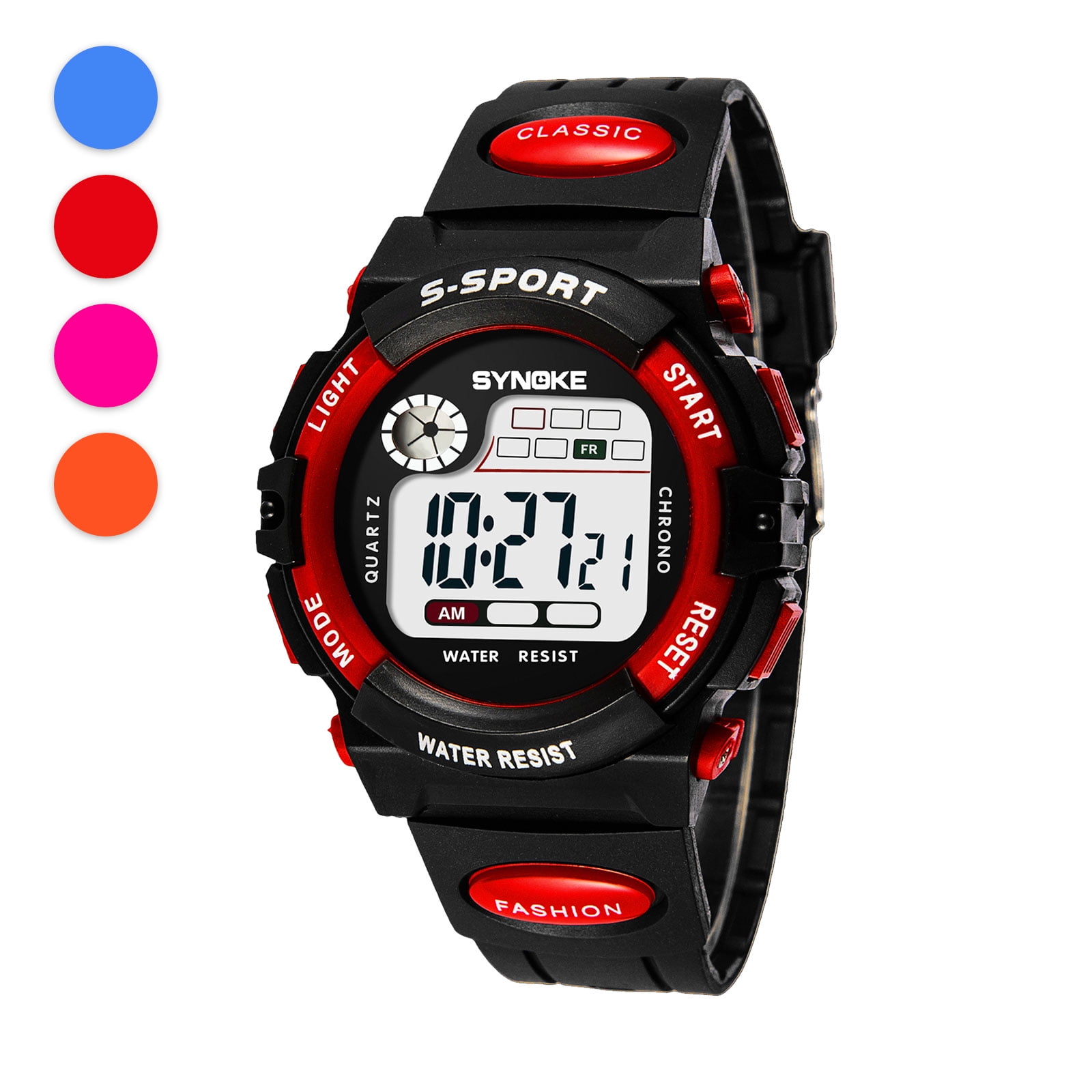 set a digital watch