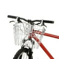 thumbnail image 3 of Detachable Bicycles Metal Basket Front Bike Basket Detachable Scooter Bicycles Wire Basket, 3 of 7