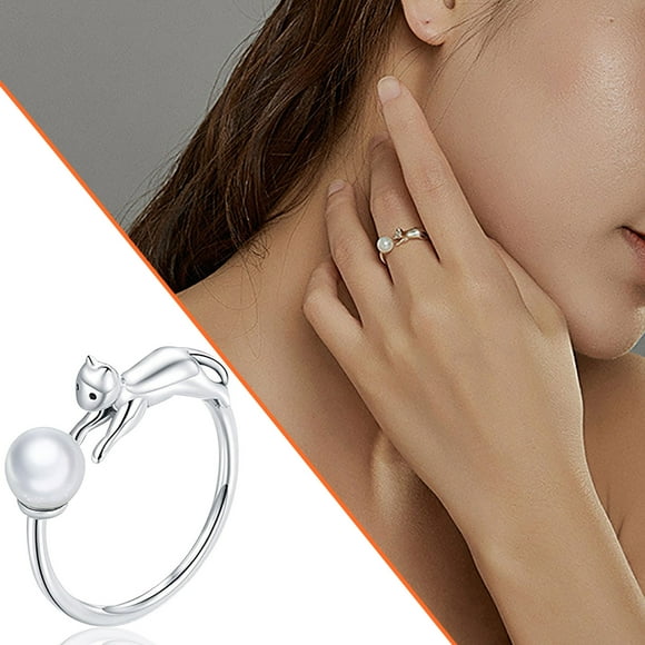 TopLLC Rings Cute Little Fashion Woman Personality Opening Size fashion ring