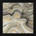 thumbnail image 2 of Albena Hristova 15x15 Black Modern Wood Framed Wall Art Titled - Floating Lava Neutral, 2 of 6