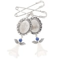 thumbnail image 4 of 2pcs Wedding Bouquet Photo Charm Memorial Photo Charm Photo Frame Pendants, 4 of 7