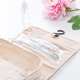 thumbnail image 3 of Maquilje A Prueba De Agua Artículos De Toca Cosméticos Bolsa De De Viaje Almacenamiento Bolso Beige Baoblaze Bolso de maquillaje de viaje, 3 of 8