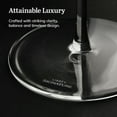 thumbnail image 4 of Libbey Signature Greenwich Coupe Cocktail Glasses Set of 4, Dishwasher Safe 8 Oz Coupe Wine Glasses, Stemmed Cocktail Glasses for Weddings, Birthdays, 4 of 6