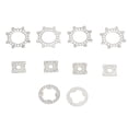 thumbnail image 2 of Differential Gasket, Easy Installation Silver Differential Shim Precisely Stamped Wear Resistant  For Replacement, 2 of 8