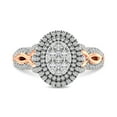 thumbnail image 3 of 14K Two Tone Gold 3/4 Ct.Tw. Diamond Engagement Ring, 3 of 4