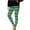 Green, variant on Riecok Striped Leggings for Women Christmas Stretchy High Waisted Pants Cute Printed Fall Leggings Running Yoga Pants
