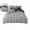 Grey, variant on Dvruxg Gingham Duvet Cover Queen Washed Cotton Plaid Duvet Cover Set 4 Pieces 1 Grid Duvet Cover with Zipper Ties 2 Pillow Cases 1 Bed Sheet Gingham Plaid Bedding Set