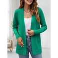 thumbnail image 4 of Womens Cardigan Sweater Long Sleeve Open Front Knit Cardigan Sweater with Pockets, 4 of 5