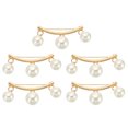 thumbnail image 1 of Unique Bargains Pearl Safety Decorative Pin Brooch, 5Pcs Anti Exposure, 1 of 5