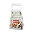 thumbnail image 5 of Stainless Steel 4-Sided Box Grater, Coarse, Medium, Fine and Slice, GoodCook, 5 of 5