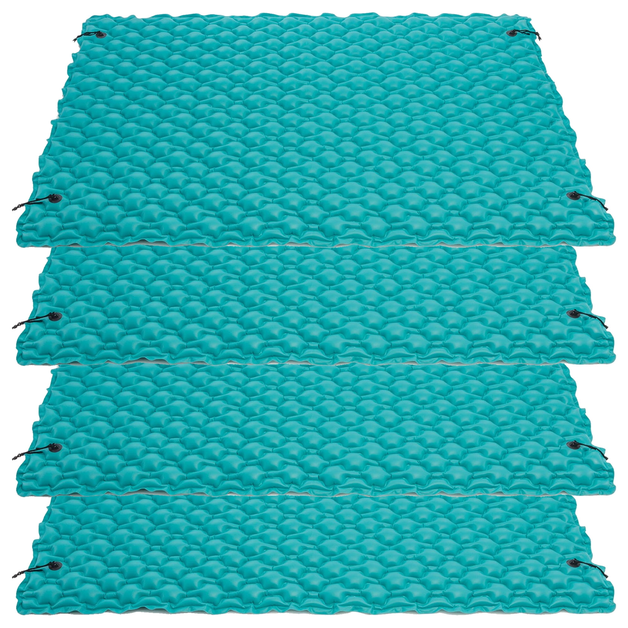 Intex Giant Inflatable Floating Water Pool Lake Mat Platform Pad, Teal