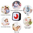 thumbnail image 4 of 60-Minute Visual Timer for Classroom & Kids, Silent Quartz, Adjustable Volume, AAA Battery Operated, 4 of 4