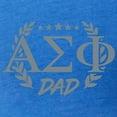 thumbnail image 3 of CafePress - Alpha Sigma Phi Greek Dad Stone T Shirt - Mens Football Shirt, 3 of 4