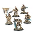 thumbnail image 2 of Games Workshop Warhammer 40K 01-07 Adeptus Custodes Custodian Guard Squad, 2 of 4
