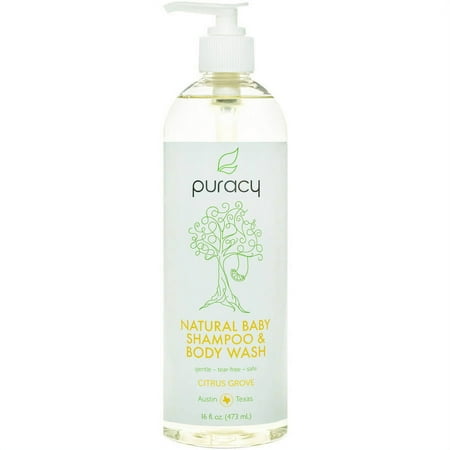 Puracy Citrus Grove Natural Baby Shampoo & Body Wash, 16 fl oz