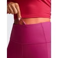 thumbnail image 5 of Leggings CRZ YOGA térmicos con forro polar y bolsillos 71 cm Magenta, 5 of 5