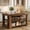 Vintage Brown, variant on Finmind 55-inch Kitchen Island with 3 Storage Shelves, Large Farmhouse Kitchen Shelf with Spacious Worktop, Vintage Brown (Easy to Assemble)
