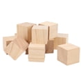 thumbnail image 4 of Pequeños Cubitos de Madera, Seguridad Suave y Duradera Natural de la Superficie Lisa de Madera Natural Bordes Lijados para Proyectos de Bricolaje para la Fabricación de, 4 of 7