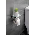 thumbnail image 3 of 84" Dark Grey Double Vanity, White Carrara Marble Top, White Square Sinks and 36" LED Mirrors, 3 of 5