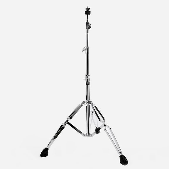 Vaisoeny Straight Cymbal Stand，Double Braced Cymbal Stand，Adjustable Height 29.5" to 59",Cymbal Stands for Mounting Crash, Ride and Splash Cymbals (V-ZDJ004)