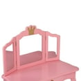 thumbnail image 6 of UBesGoo Kids' Vanity Table and Stool Set 3 Mirrors, Bedroom Table,Pink, 6 of 10