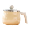 thumbnail image 4 of Sopa de cacerola para cocinar esmalte versátil para la estufa de gas como utensilios de cocina suministros para la de picnic para acampar Amarillo, 4 of 8